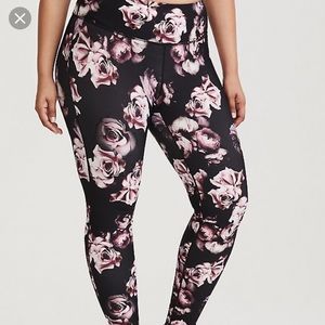 Torrid active floral pants